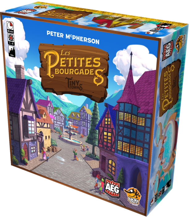 LES PETITES BOURGADES: le jeu qui construit du rêve en cube et stratégie