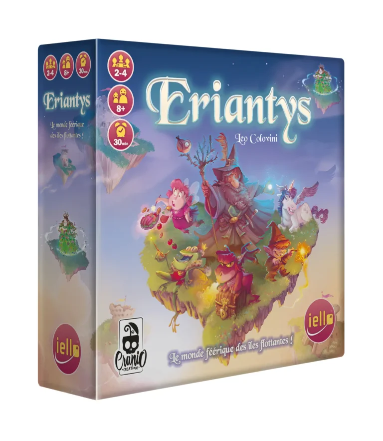 ERIANTYS : Envolez-vous vers les îles célestes dans ce jeu de cartes familial et enchanteur !